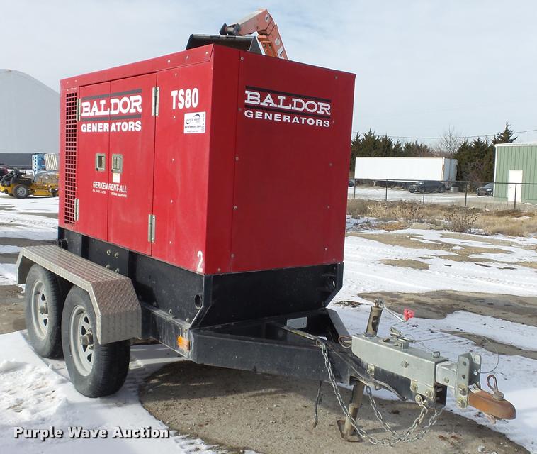image for item K8018 Baldor TS80 generator