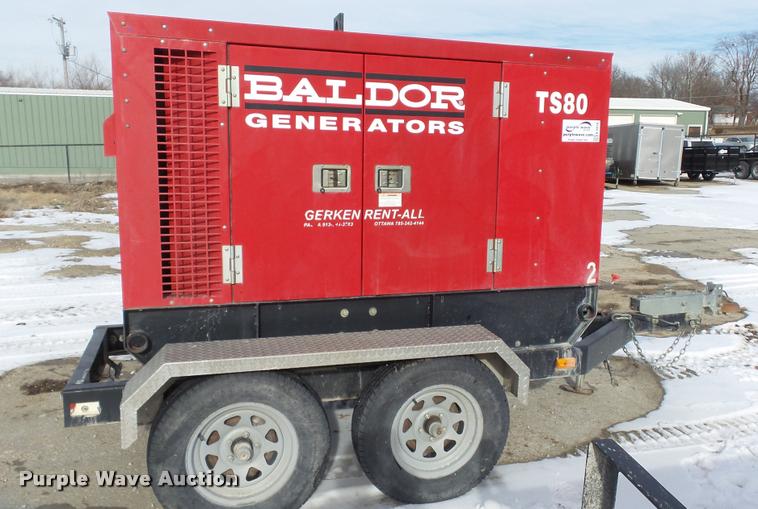 image for item K8018 Baldor TS80 generator