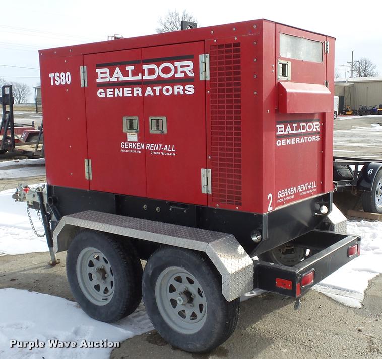 image for item K8018 Baldor TS80 generator