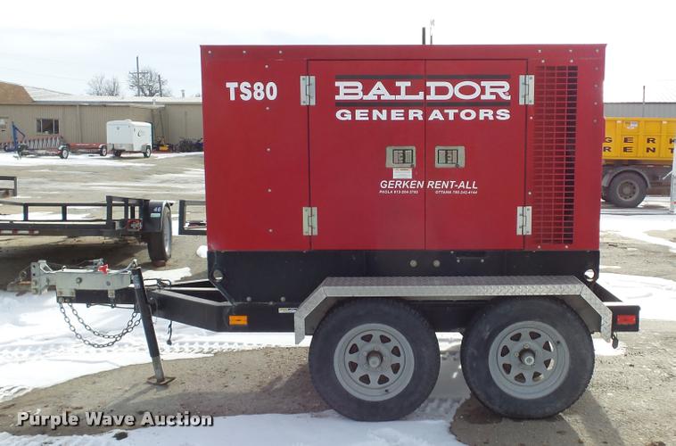 image for item K8018 Baldor TS80 generator