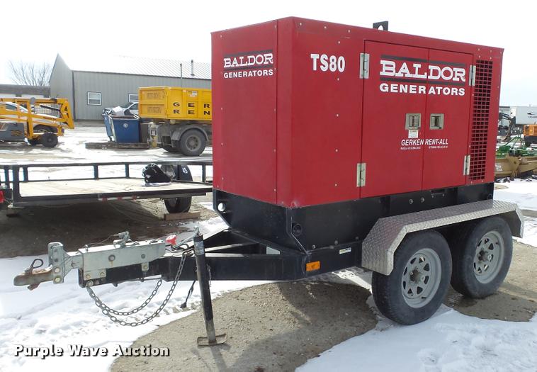 image for item K8018 Baldor TS80 generator