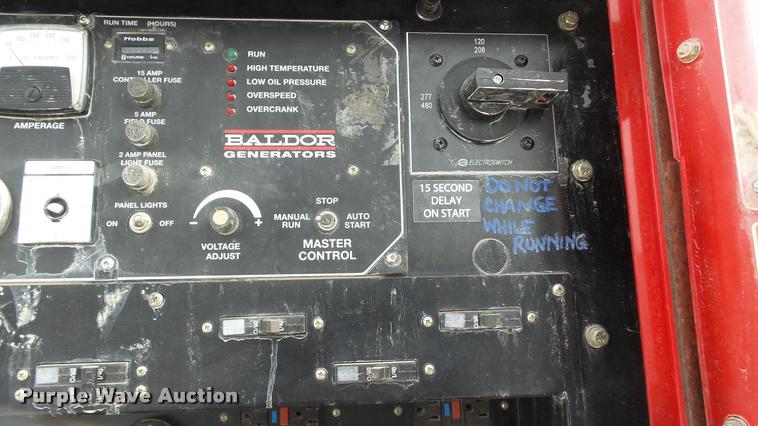 image for item K8018 Baldor TS80 generator