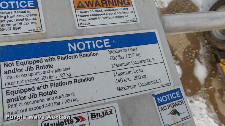 image for item K8067 2008 Bil-jax 3632T boom lift