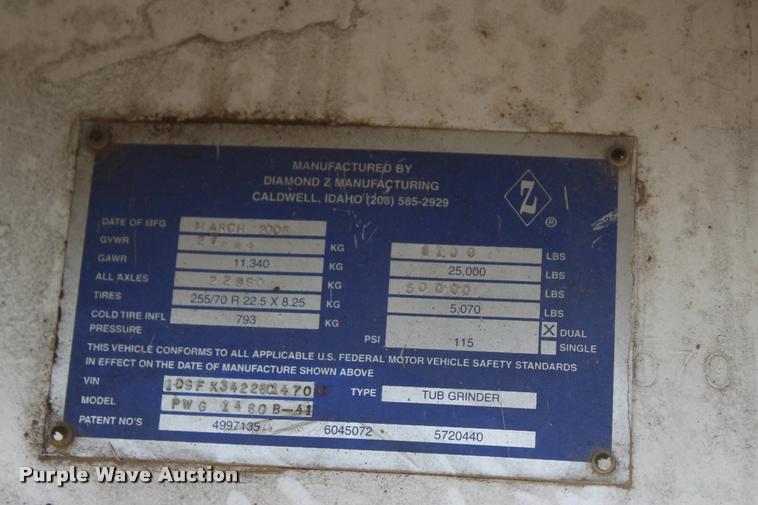 image for item L1997 2006 Diamond 1460B-41 tub grinder