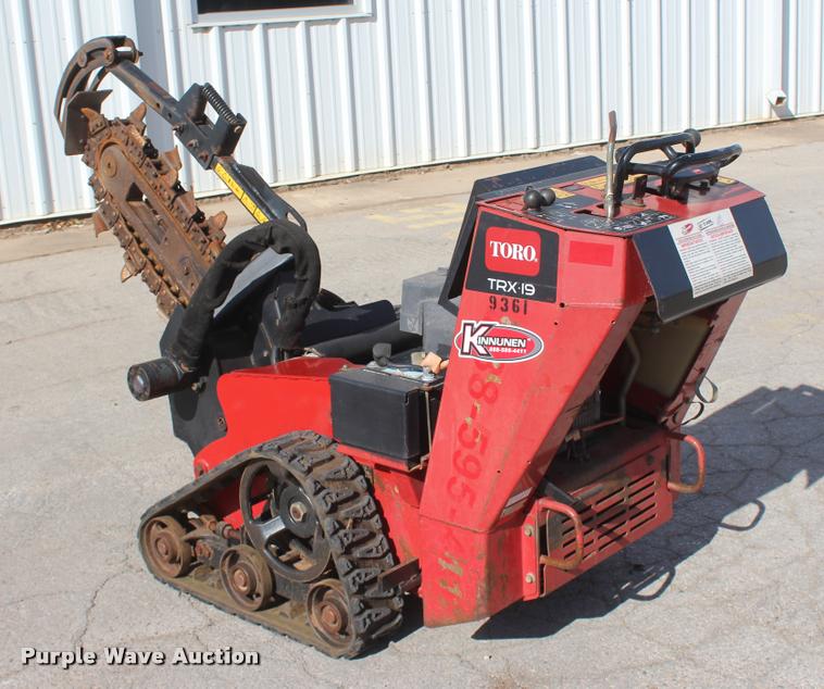 image for item L3013 2008 Toro TRX-19 trencher