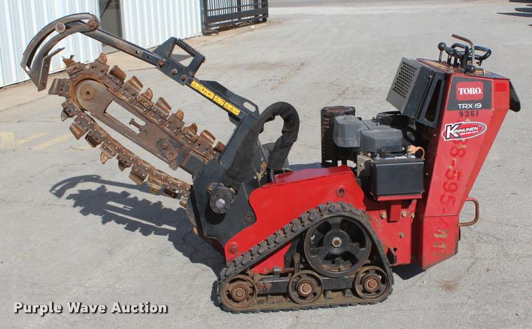 image for item L3013 2008 Toro TRX-19 trencher