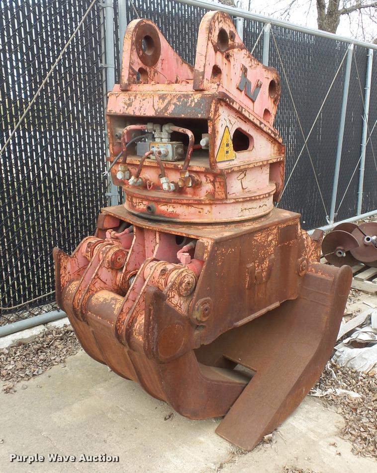 image for item L3637 1998 Verachtert VRG40-H rotating grapple