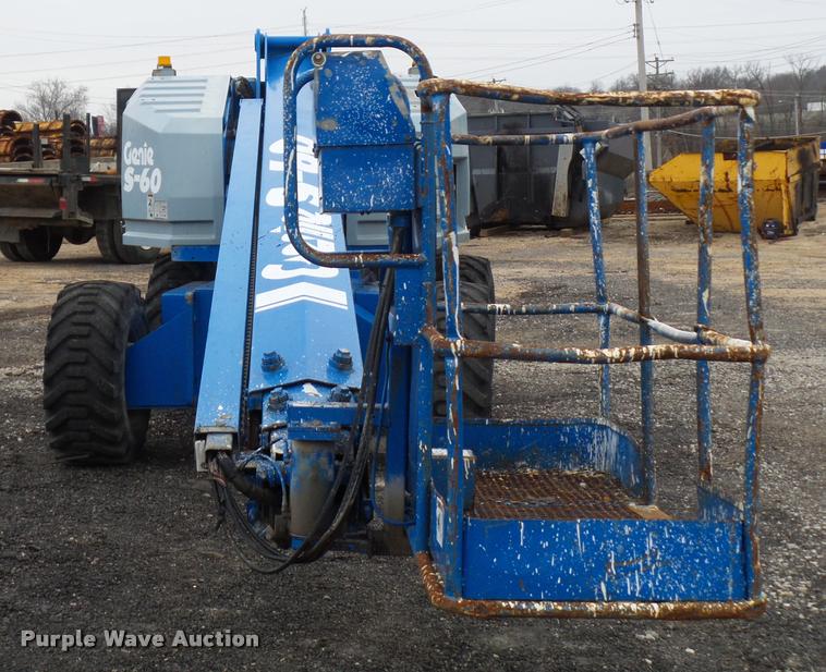 image for item L4518 Genie S60 boom lift