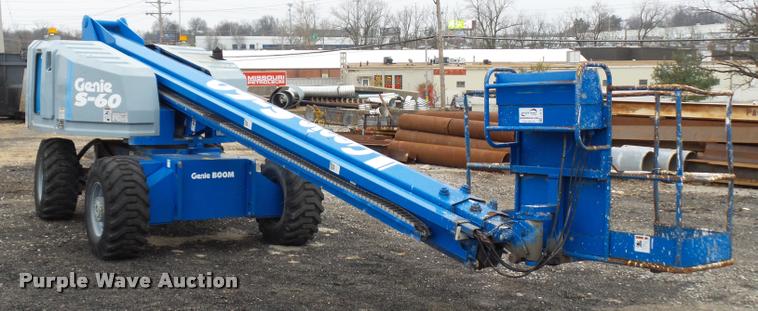 image for item L4518 Genie S60 boom lift