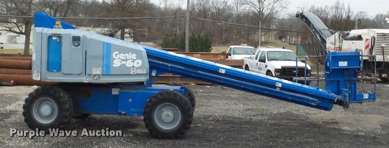 image for item L4518 Genie S60 boom lift