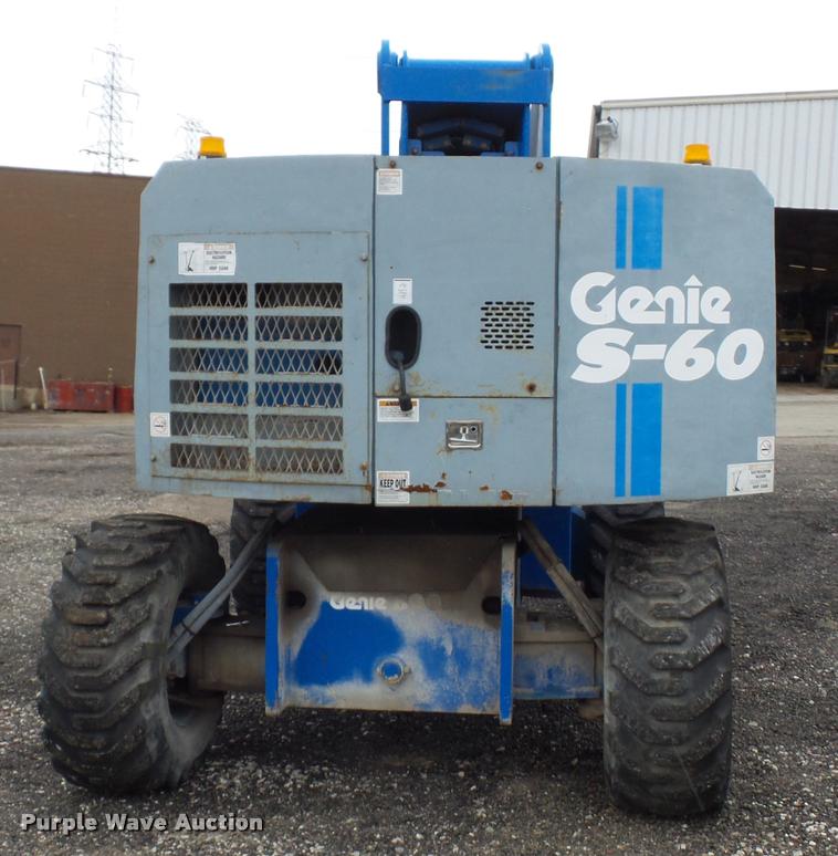 image for item L4518 Genie S60 boom lift