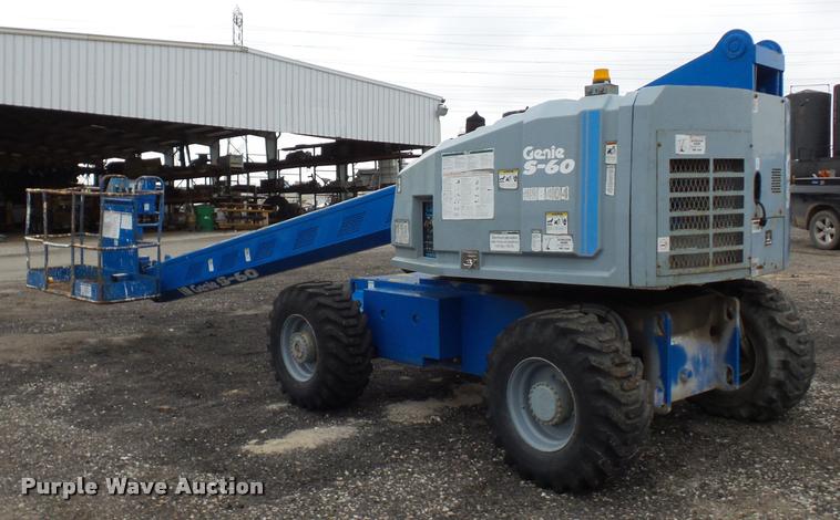 image for item L4518 Genie S60 boom lift