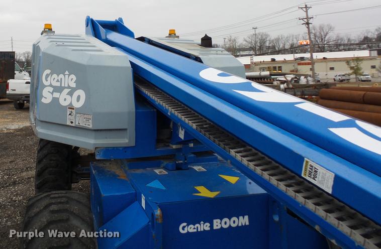 image for item L4518 Genie S60 boom lift