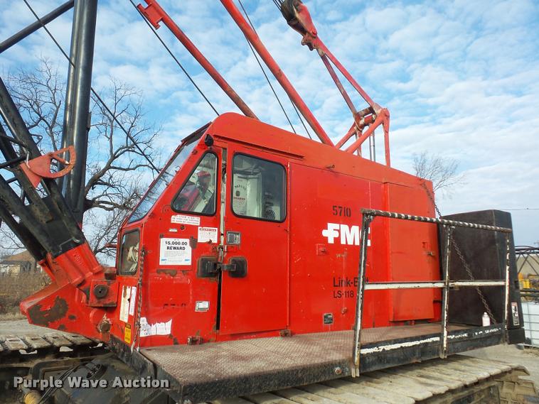 image for item L4562 1978 Link Belt LS-118 crane