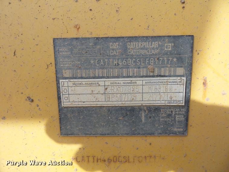 image for item L4565 2005 Caterpillar TH4600 telehandler