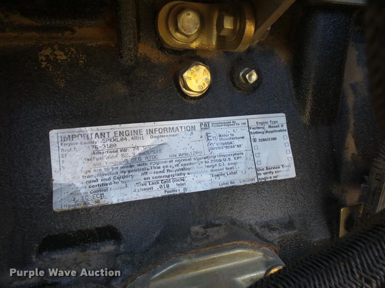 image for item L4565 2005 Caterpillar TH4600 telehandler