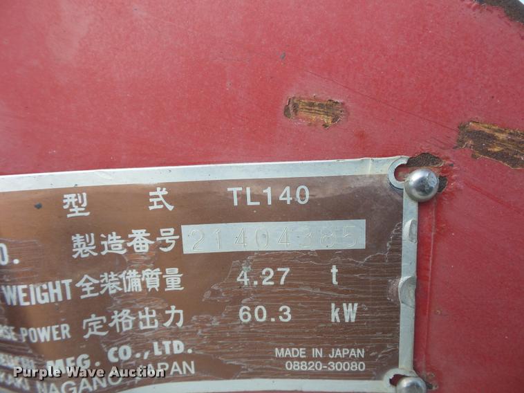 image for item L4569 2006 Takeuchi TL140 skid steer