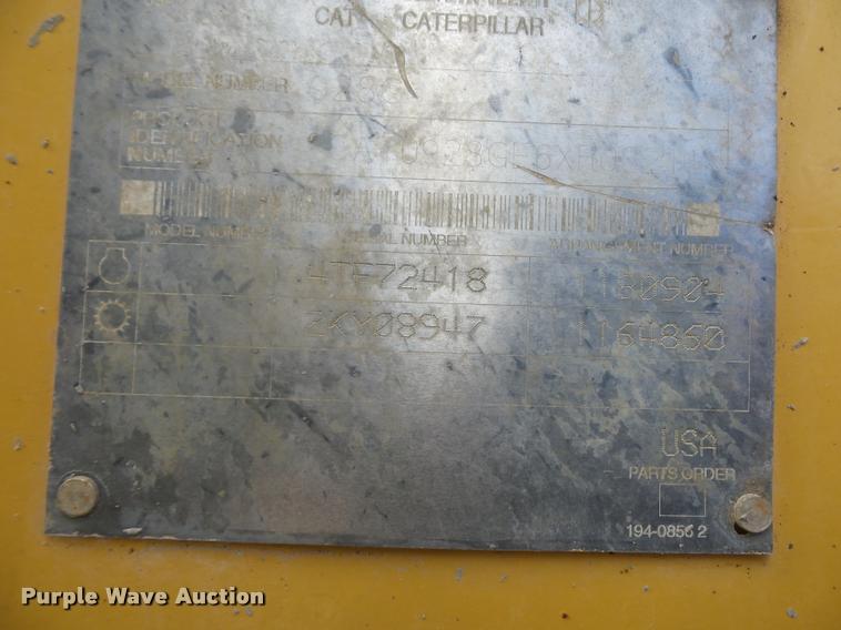 image for item L4570 2001 Caterpillar 928G wheel loader