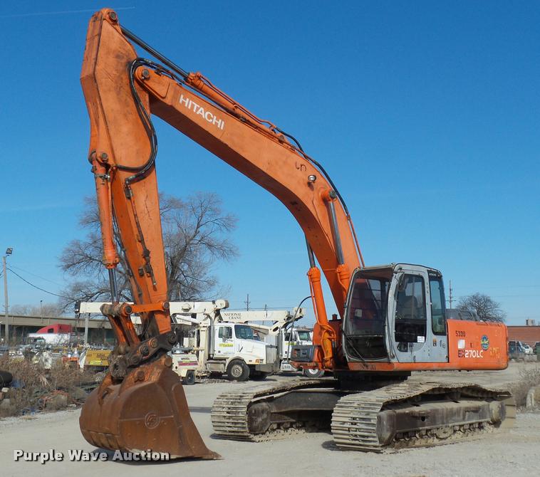 image for item L4575 2001 Hitachi EX270 LC excavator