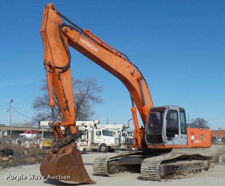image for item L4575 2001 Hitachi EX270 LC excavator