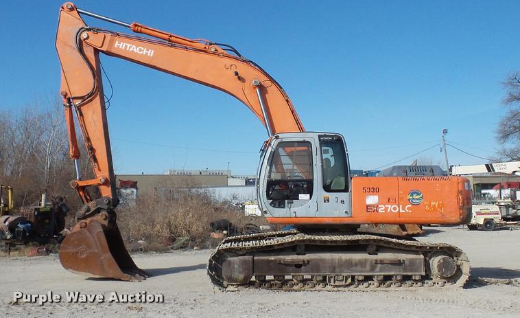 image for item L4575 2001 Hitachi EX270 LC excavator