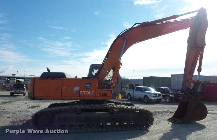 image for item L4575 2001 Hitachi EX270 LC excavator