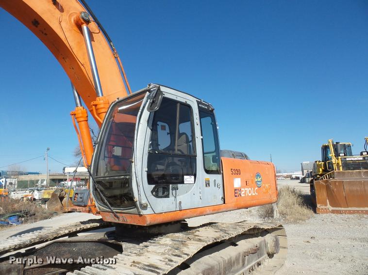 image for item L4575 2001 Hitachi EX270 LC excavator