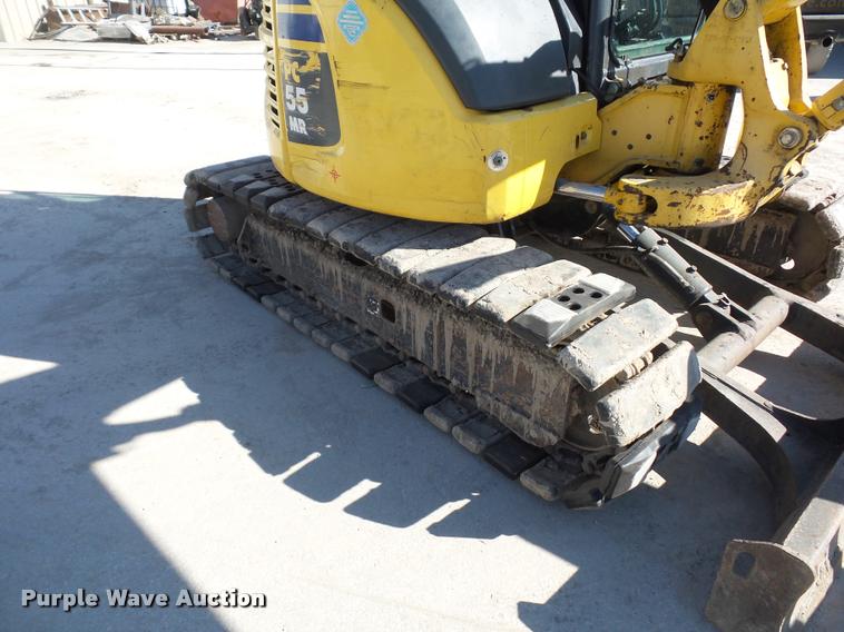 image for item L4584 2009 Komatsu PC55MR-3 compact excavator
