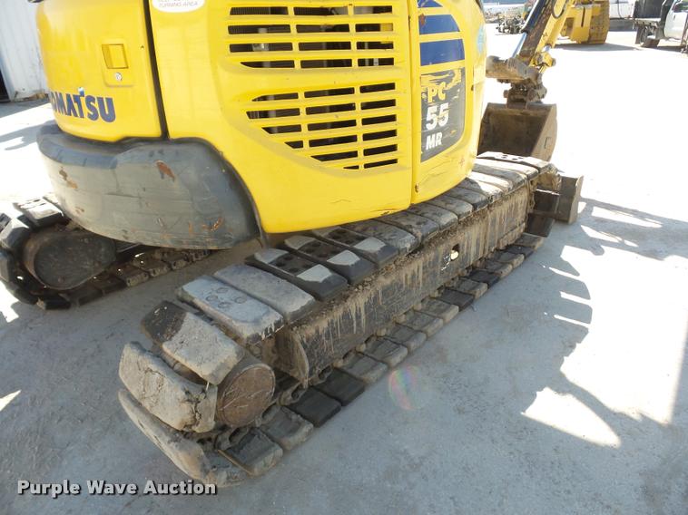 image for item L4584 2009 Komatsu PC55MR-3 compact excavator