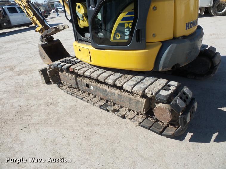 image for item L4584 2009 Komatsu PC55MR-3 compact excavator