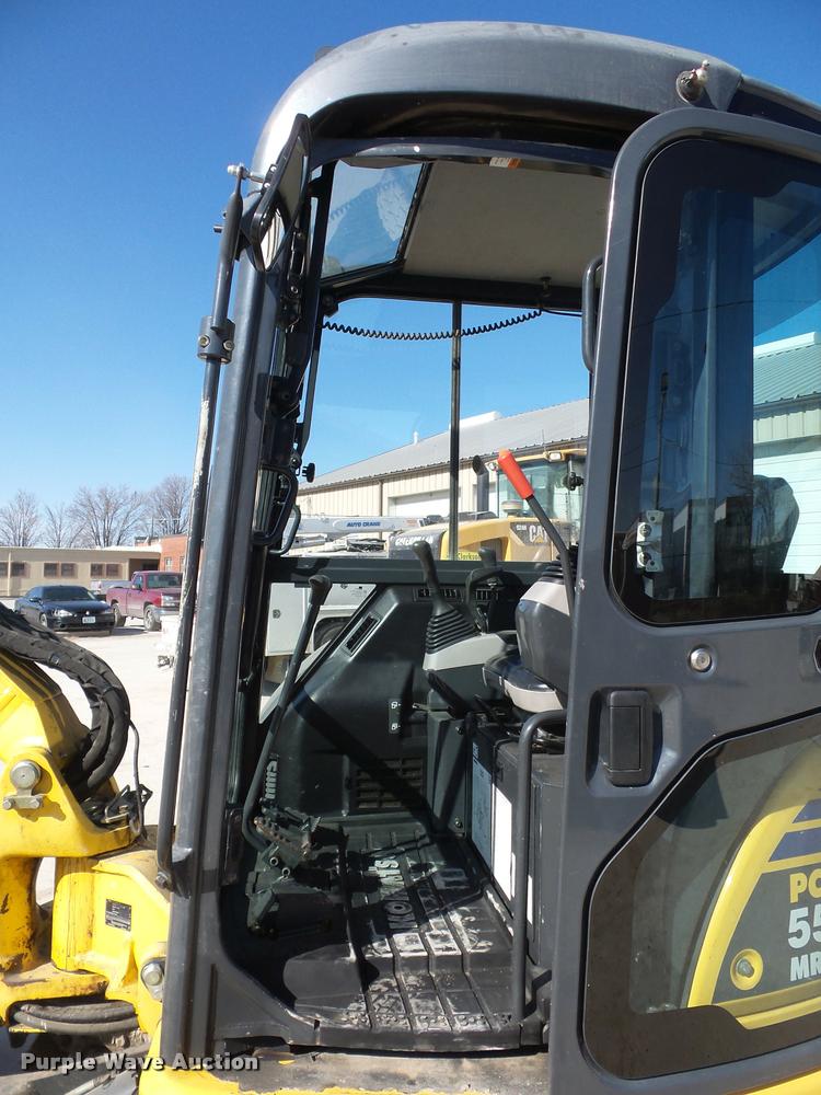 image for item L4584 2009 Komatsu PC55MR-3 compact excavator