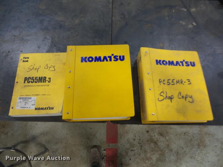 image for item L4584 2009 Komatsu PC55MR-3 compact excavator