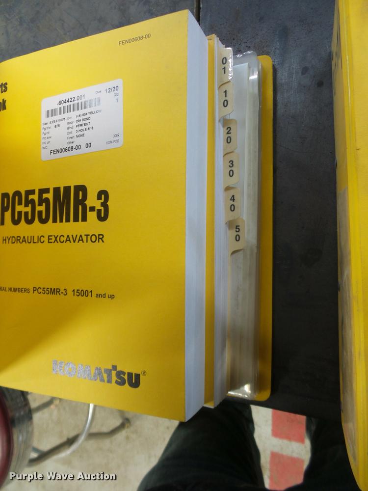 image for item L4584 2009 Komatsu PC55MR-3 compact excavator