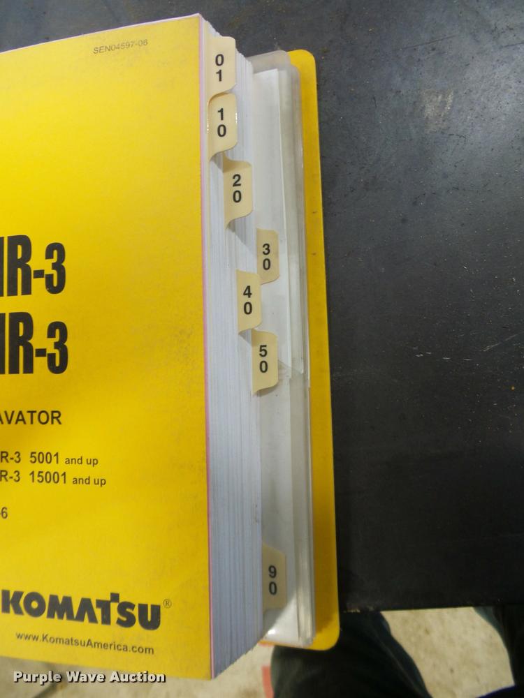 image for item L4584 2009 Komatsu PC55MR-3 compact excavator