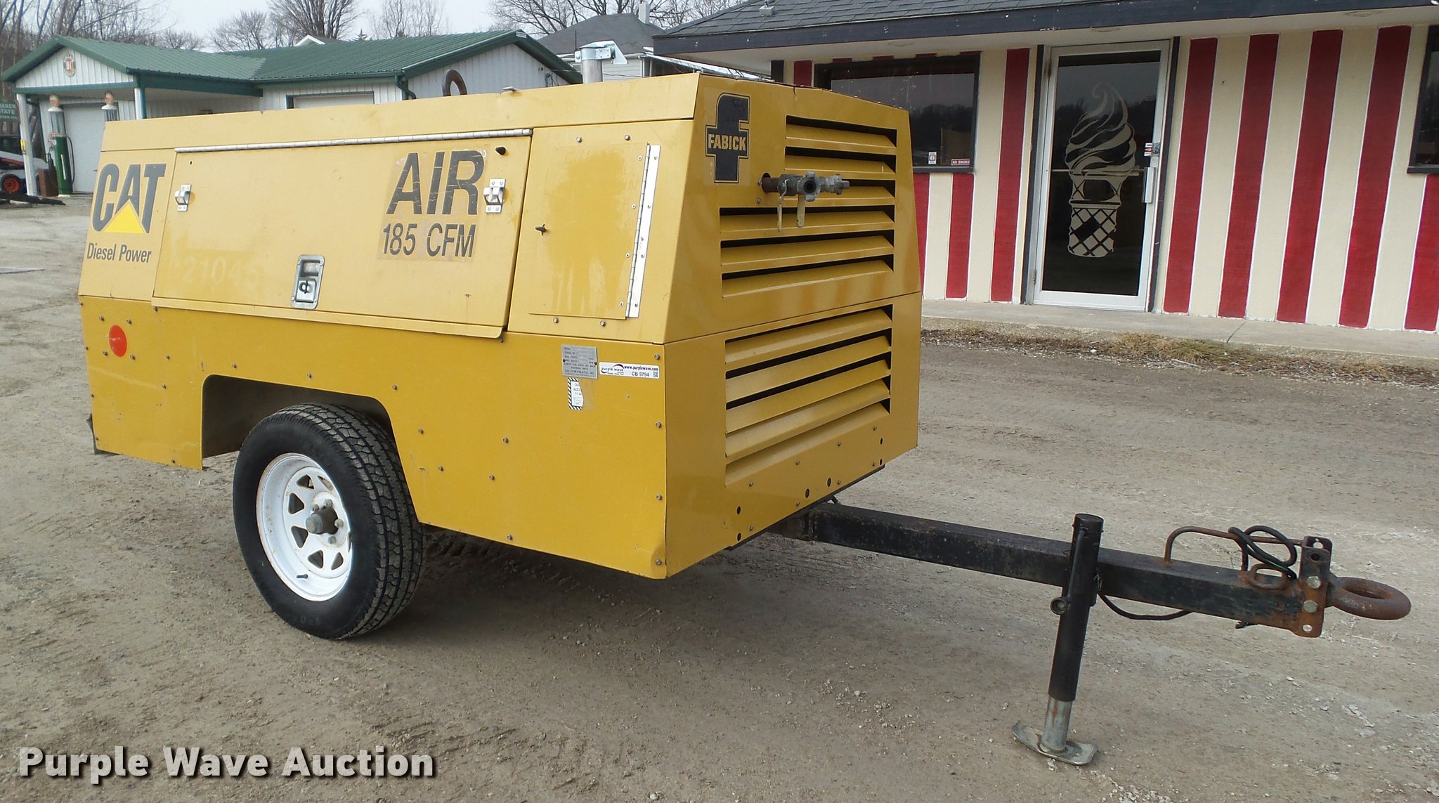 2006 Sullivan Palatek D185Q air compressor in Anita, IA Item CB9794