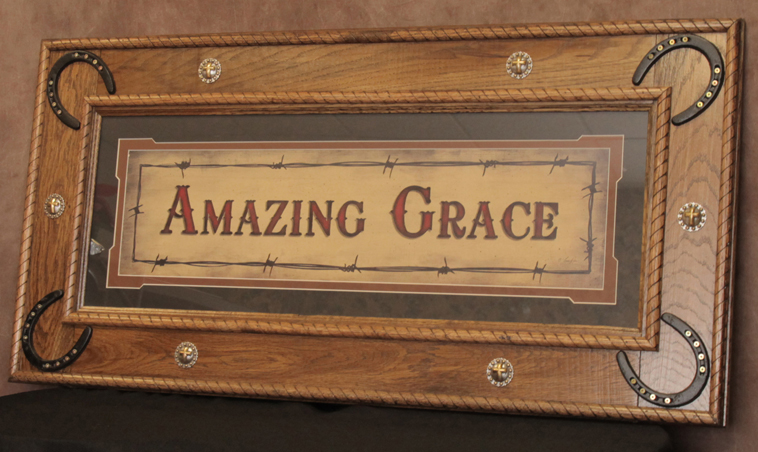image for item DL9227 Amazing Grace Framed Print