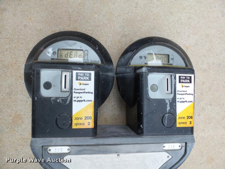 image for item AP9297 (58) Duncan Industries Eagle CK parking meters