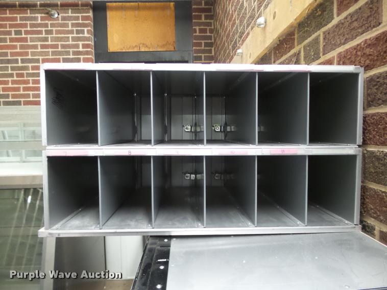 image for item AP9299 (15) Salisbury aluminum 12-unit mailboxes