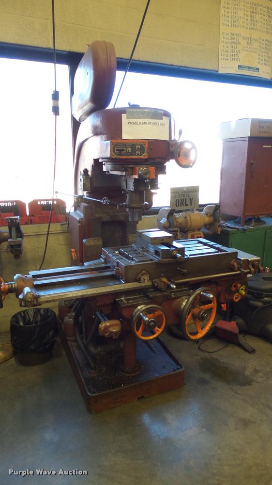 image for item AT9554 MJ Schmitt milling machine