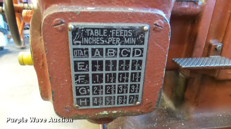 image for item AT9554 MJ Schmitt milling machine