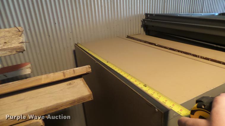 image for item AX9379 (2) stackable metal map cases