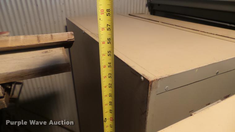 image for item AX9379 (2) stackable metal map cases