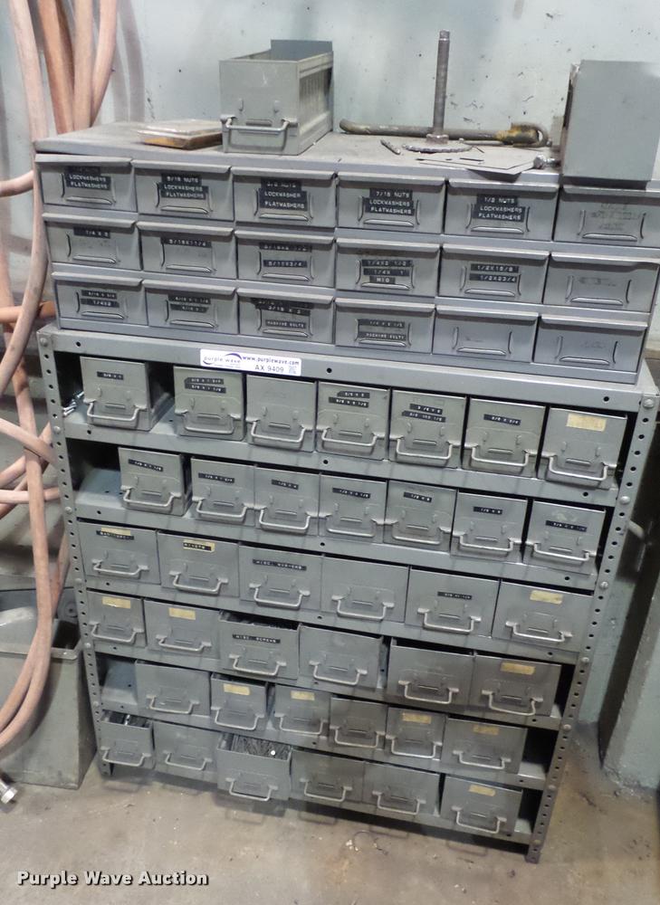 Metal bolt bin in McPherson, KS Item AX9409 sold Purple Wave