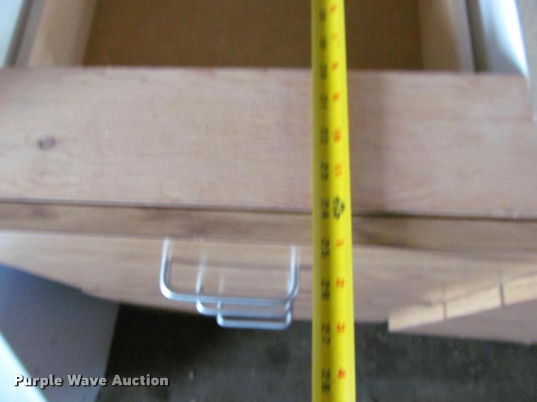 image for item BT9011 (4) wood storage cabinets