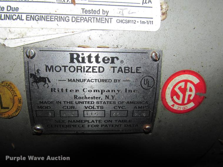 image for item BT9014 (5) medical exam tables