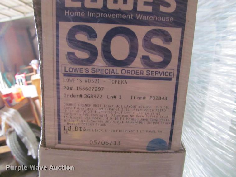 image for item BT9018 (2) Jeld-wen fiberlast doors