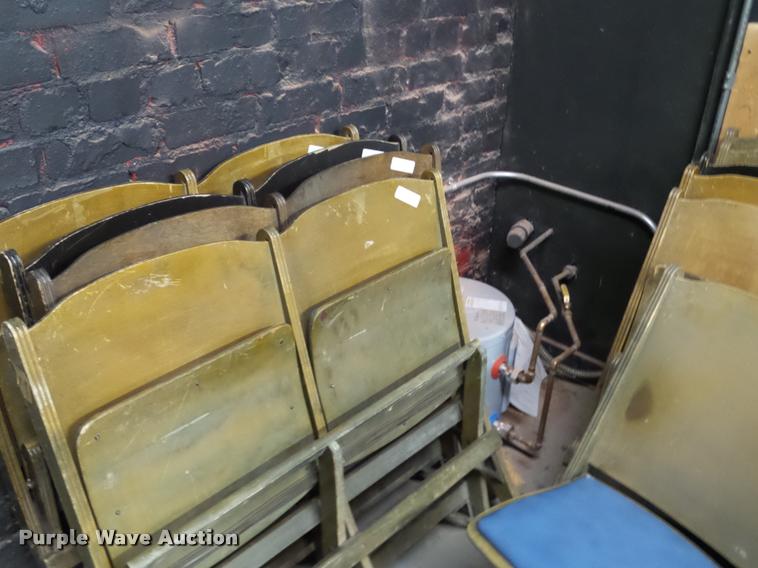 image for item BT9049 (11) double wood folding chairs