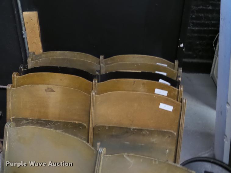 image for item BT9049 (11) double wood folding chairs