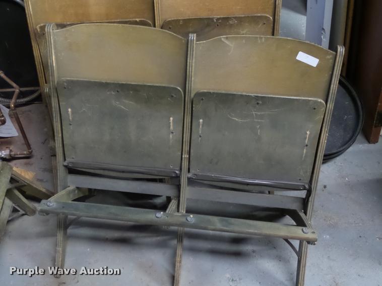 image for item BT9049 (11) double wood folding chairs