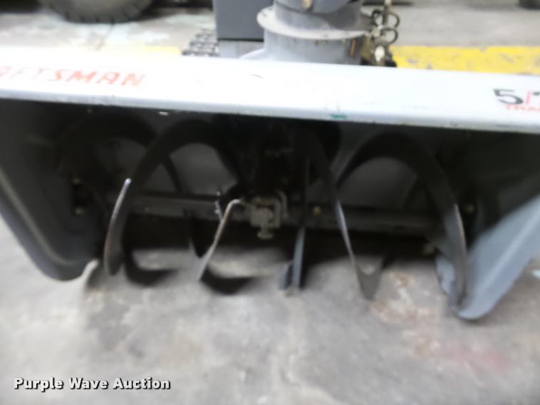 image for item BT9059 Craftsman Trac-Lus snow blower